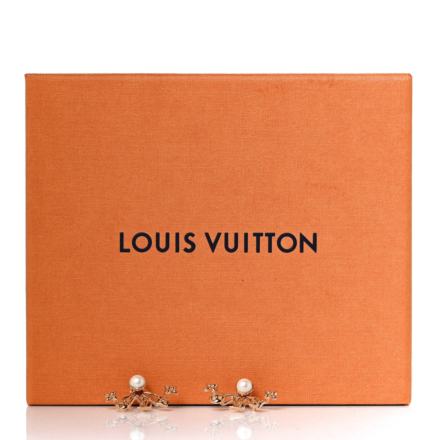 Louis Vuitton Metal Cruiser Earrings Gold 5 of 5