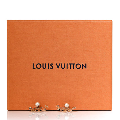 Louis Vuitton Metal Cruiser Earrings Gold 5 of 5