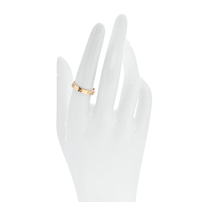Cartier 18K Yellow Gold 3.5mm LOVE Wedding Band Ring 55 7.25 2 of 5