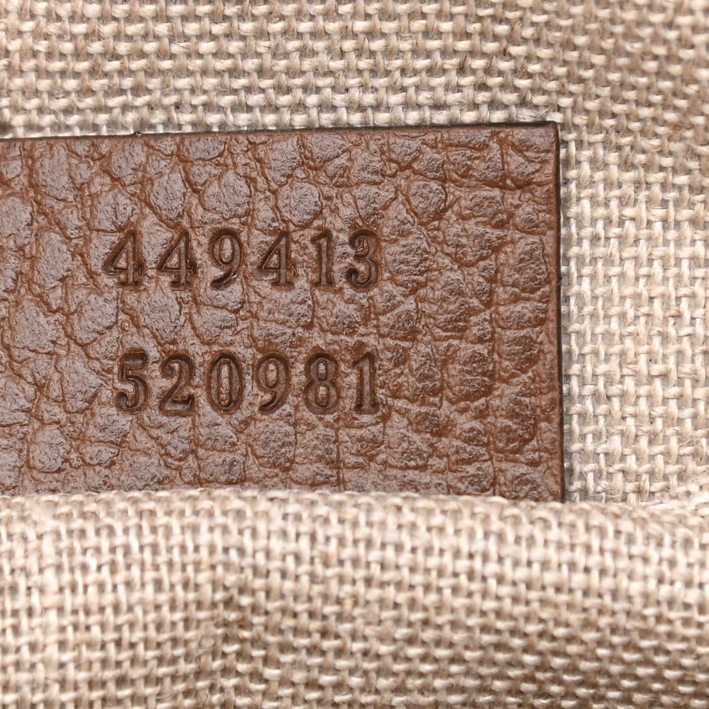 Monogram Mini Bree Messenger Bag Beige Tabacco