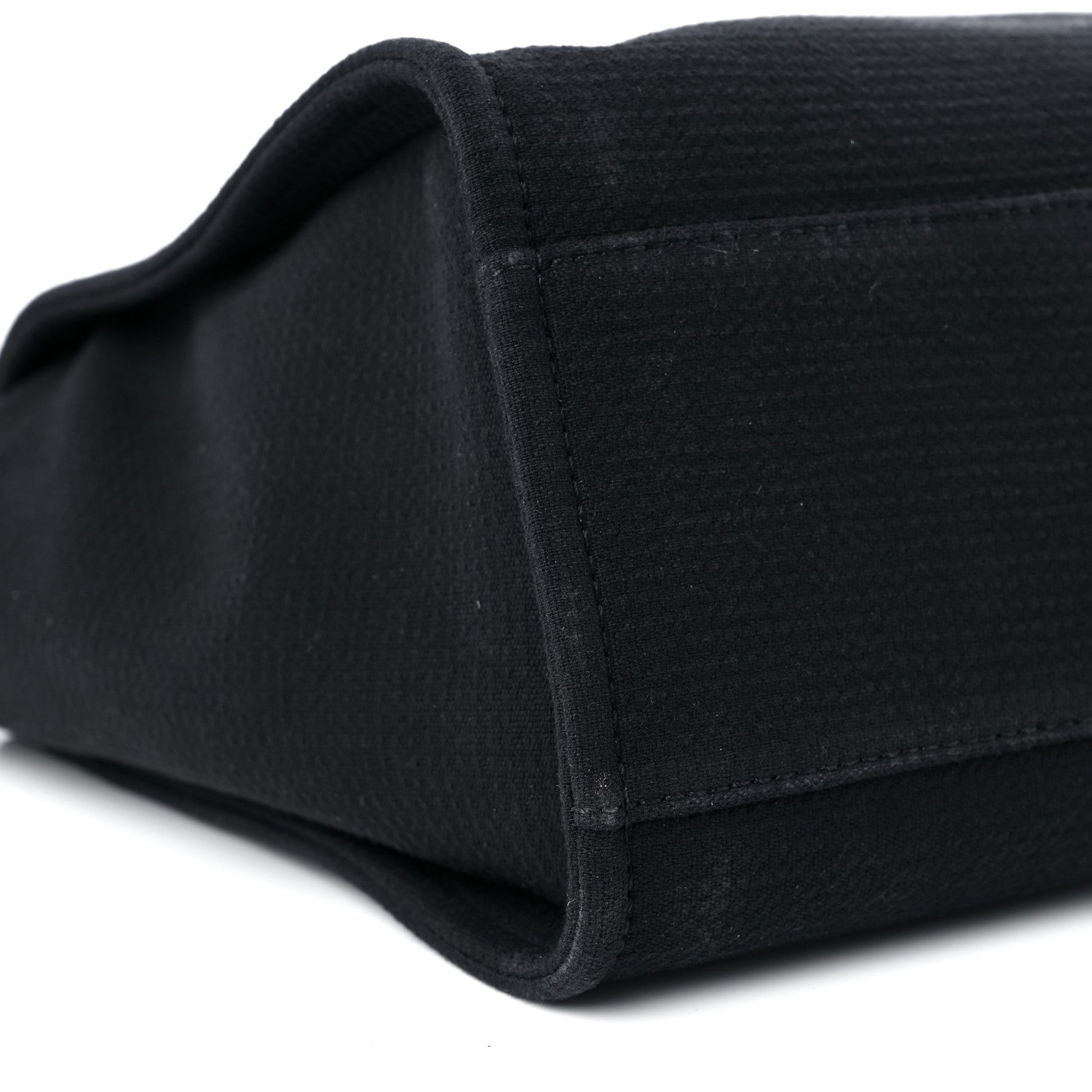 Chanel Mixed Fibers Large Deauville Tote Black 9 of 10