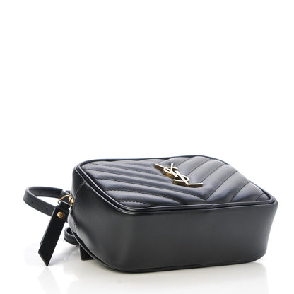 Saint Laurent Calfskin Matelasse Monogram Lou Belt Bag Black 4 of 7