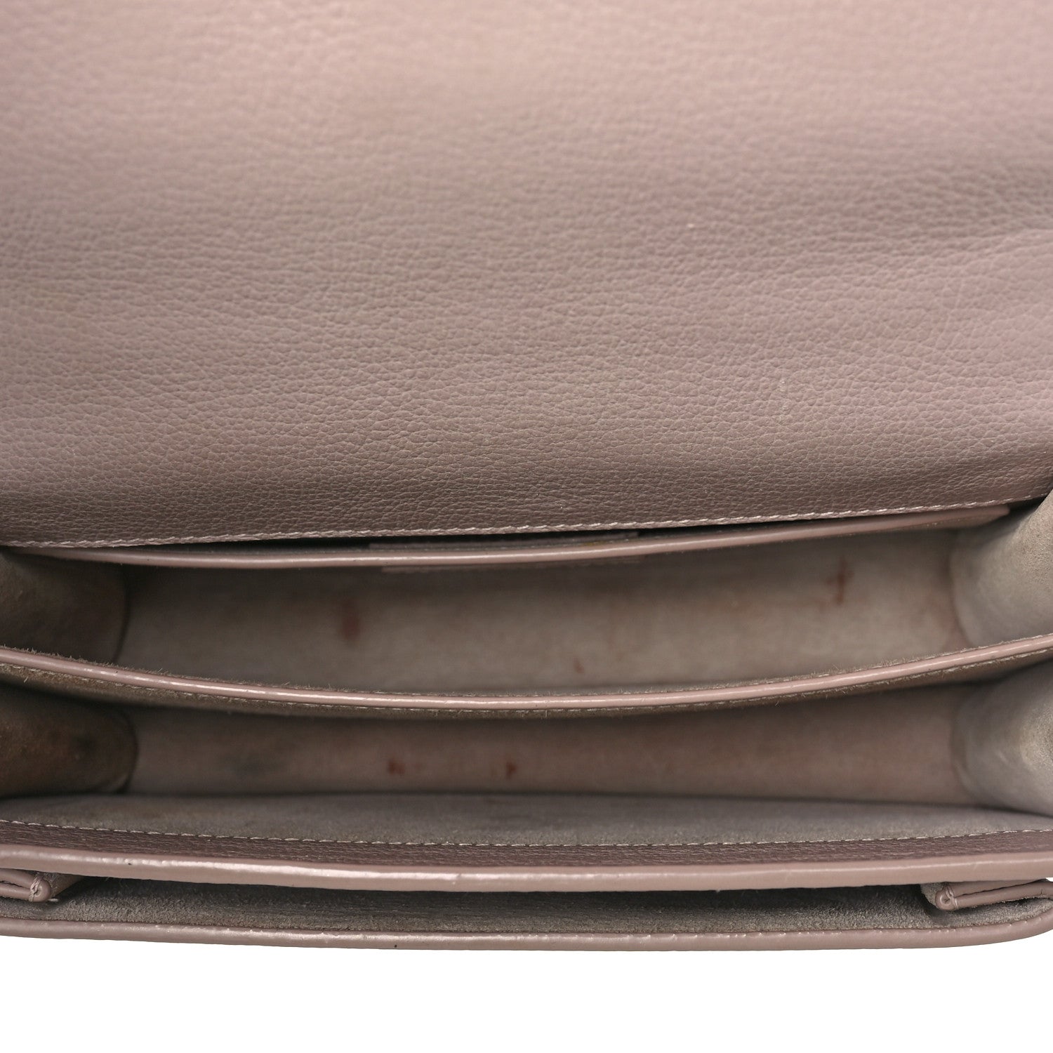 Saint Laurent Grained Calfskin Medium Monogram Marble Pink 4 of 23