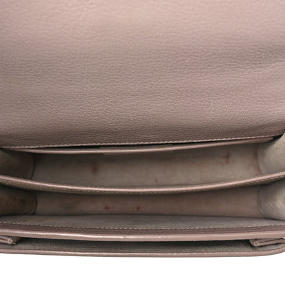 Saint Laurent Grained Calfskin Medium Monogram Marble Pink 4 of 23