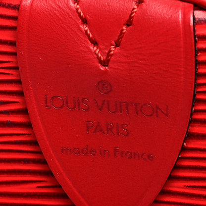 Louis Vuitton Epi Keepall 45 Castillan Red 6 of 17