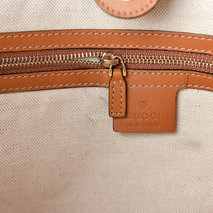 Gucci Monogram Medium Heritage Shoulder Bag Light Tobacco 9 of 14