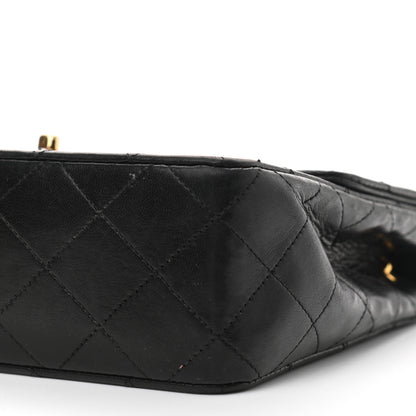Chanel Lambskin Quilted Mini Square Flap Bag Black 10 of 10