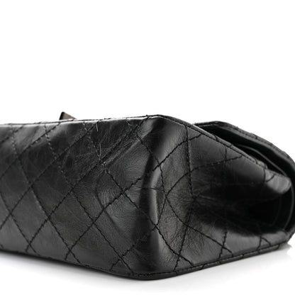 Chanel Aged Calfskin Quilted 2.55 Reissue 225 Flap So Black 10 of 11