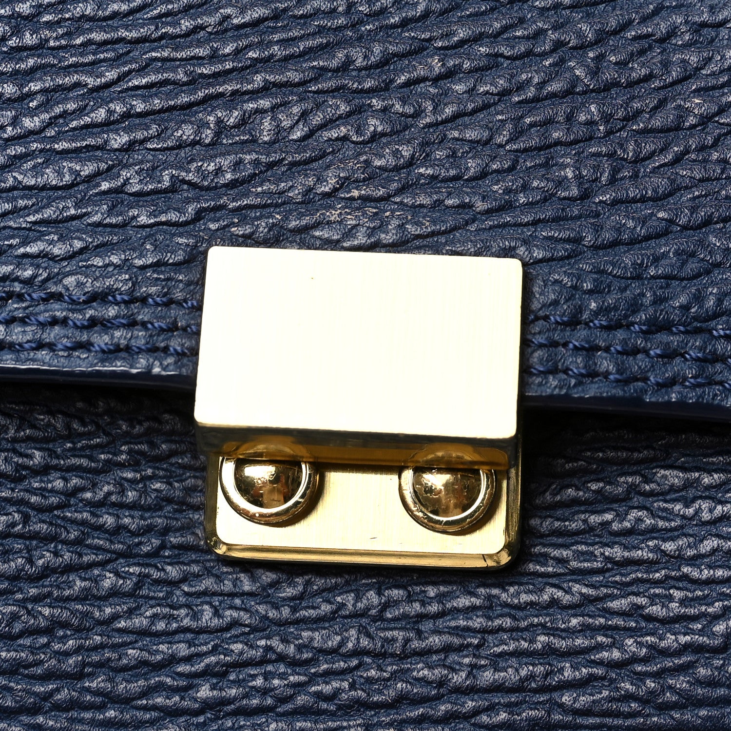 3.1 Phillip Lim Textured Calfskin Large Pashli Satchel Ink 7 of 8