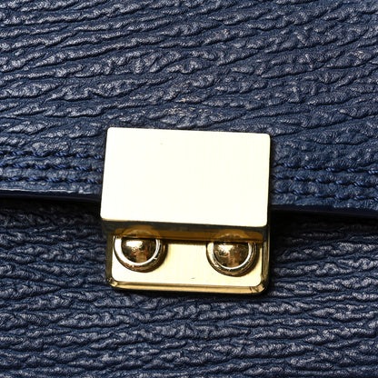 3.1 Phillip Lim Textured Calfskin Large Pashli Satchel Ink 7 of 8