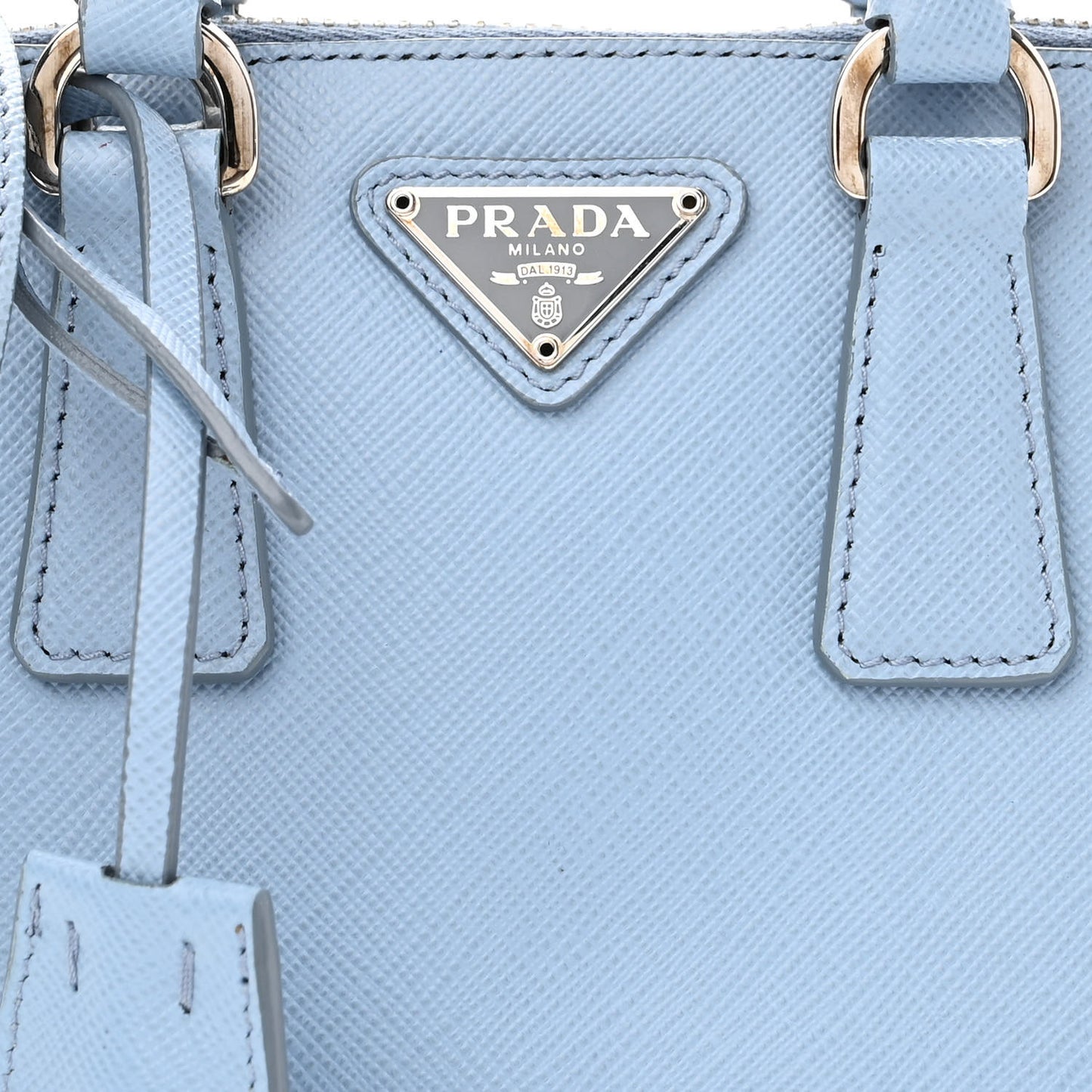 Saffiano Lux Mini Promenade Tote Astrale