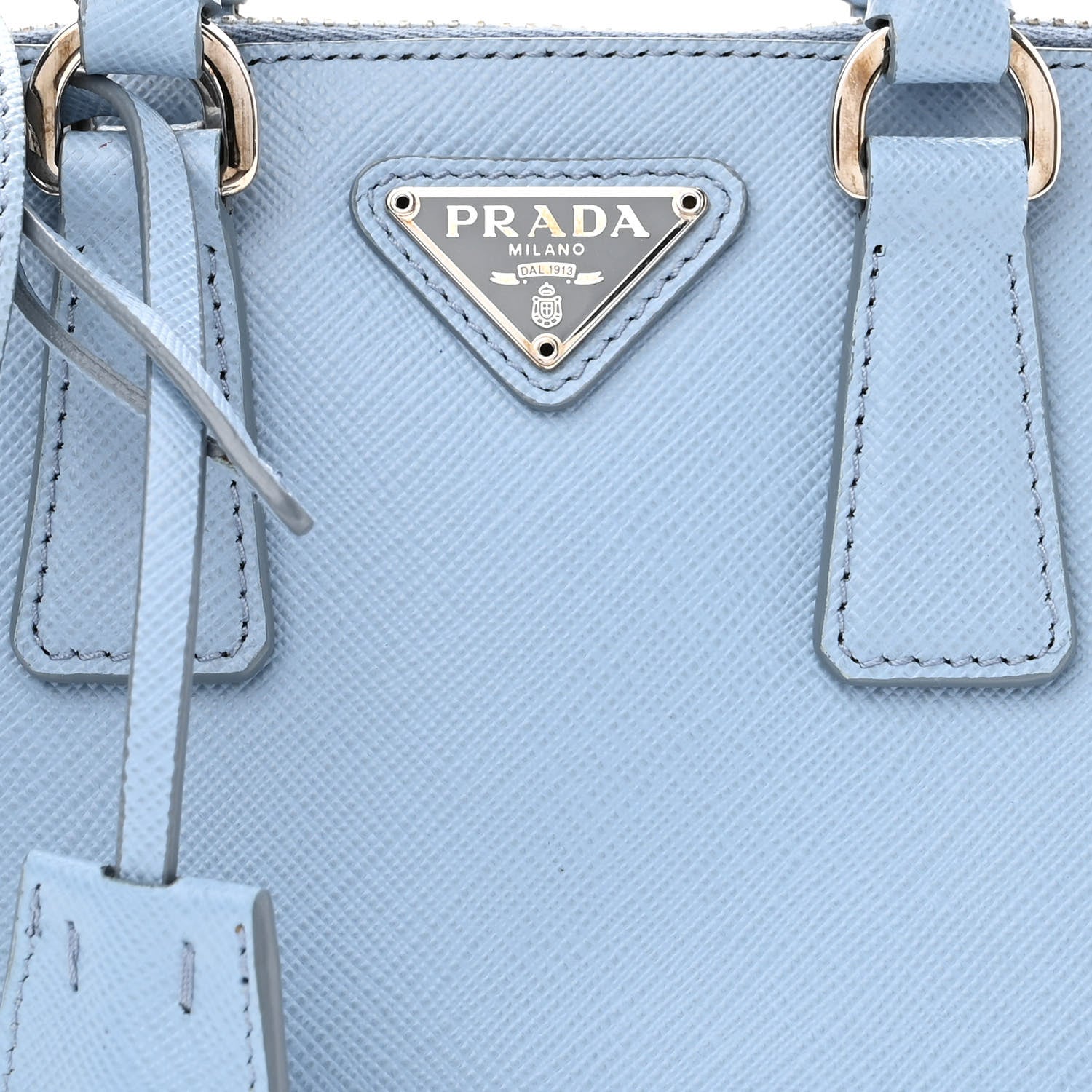 Prada Saffiano Lux Mini Promenade Tote Astrale 7 of 10