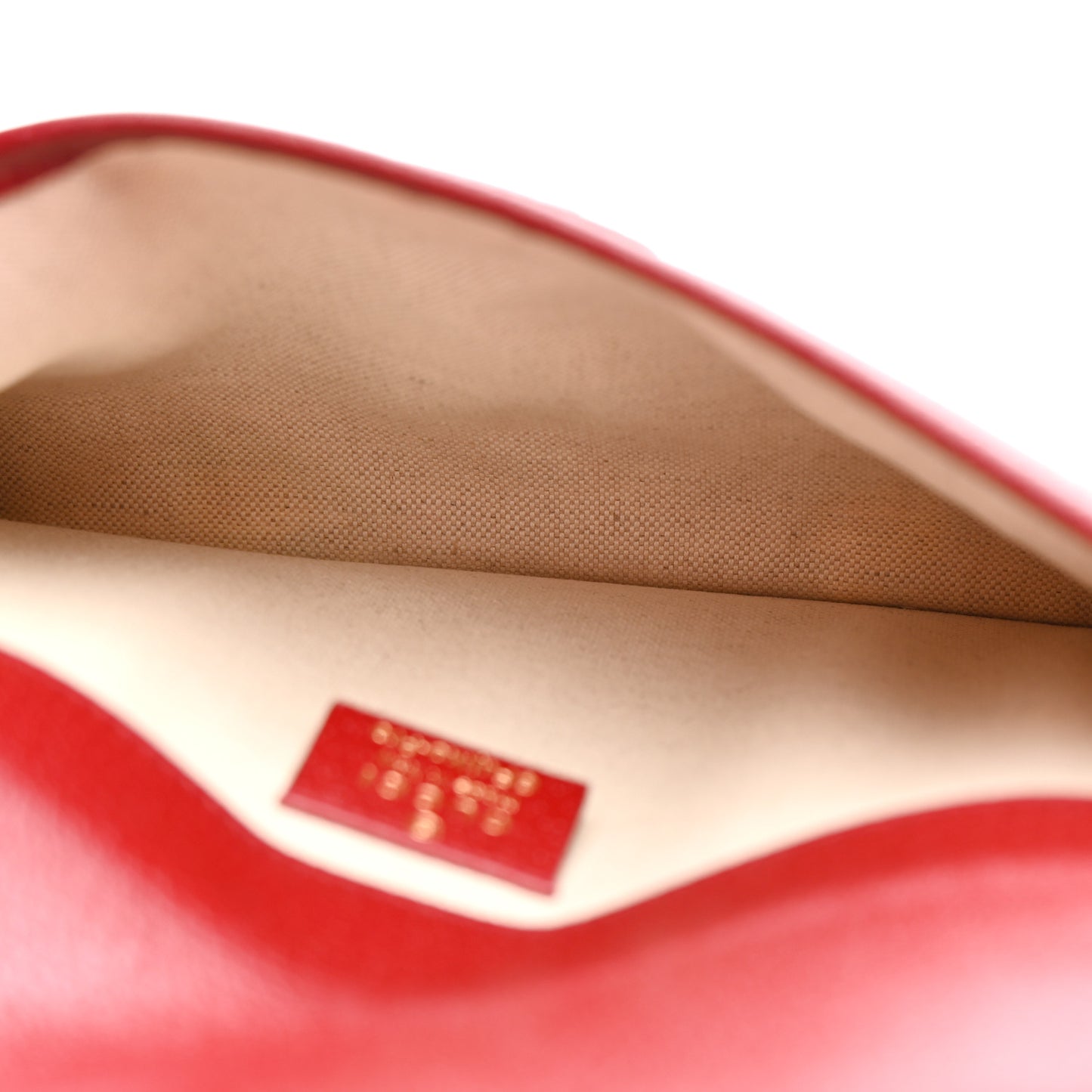 X DORAEMON Mini Vintage GG Supreme Monogram Web Slim Belt Bag Beige Cherry Red