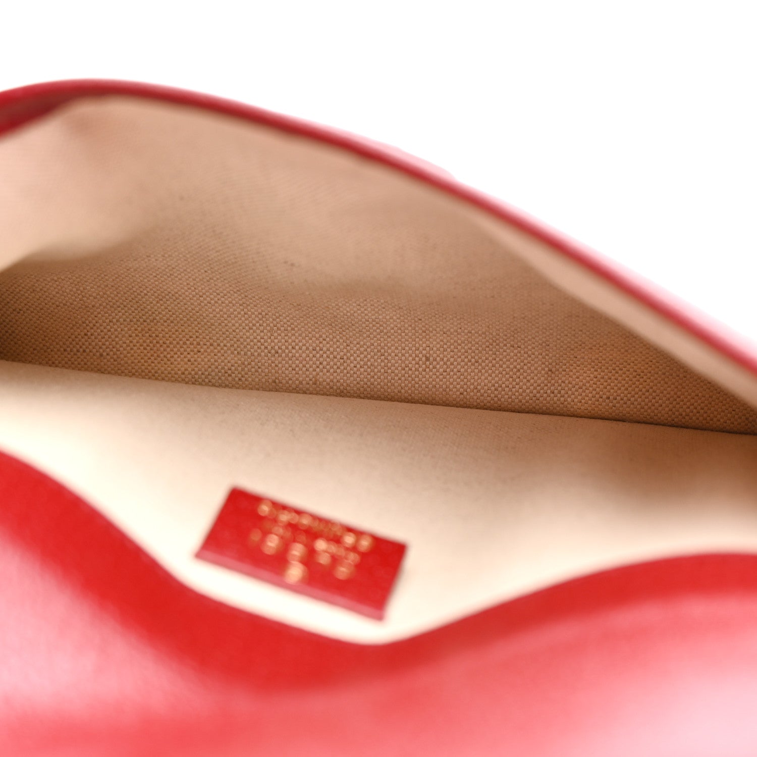 Gucci X DORAEMON Mini Vintage GG Supreme Monogram Web Slim Belt Bag Beige Cherry Red 5 of 11