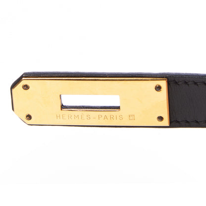 Hermes Box Kelly Retourne 32 Black 22 of 28
