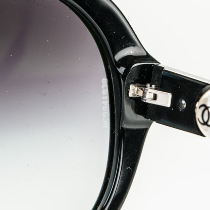 Chanel CC Pearl Sunglasses 5211-H Black 6 of 7