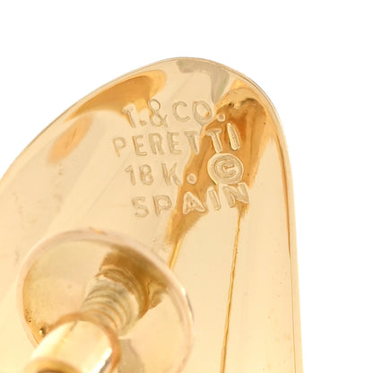 Tiffany 18K Yellow Gold Elsa Peretti Small High Tide Earrings 4 of 4