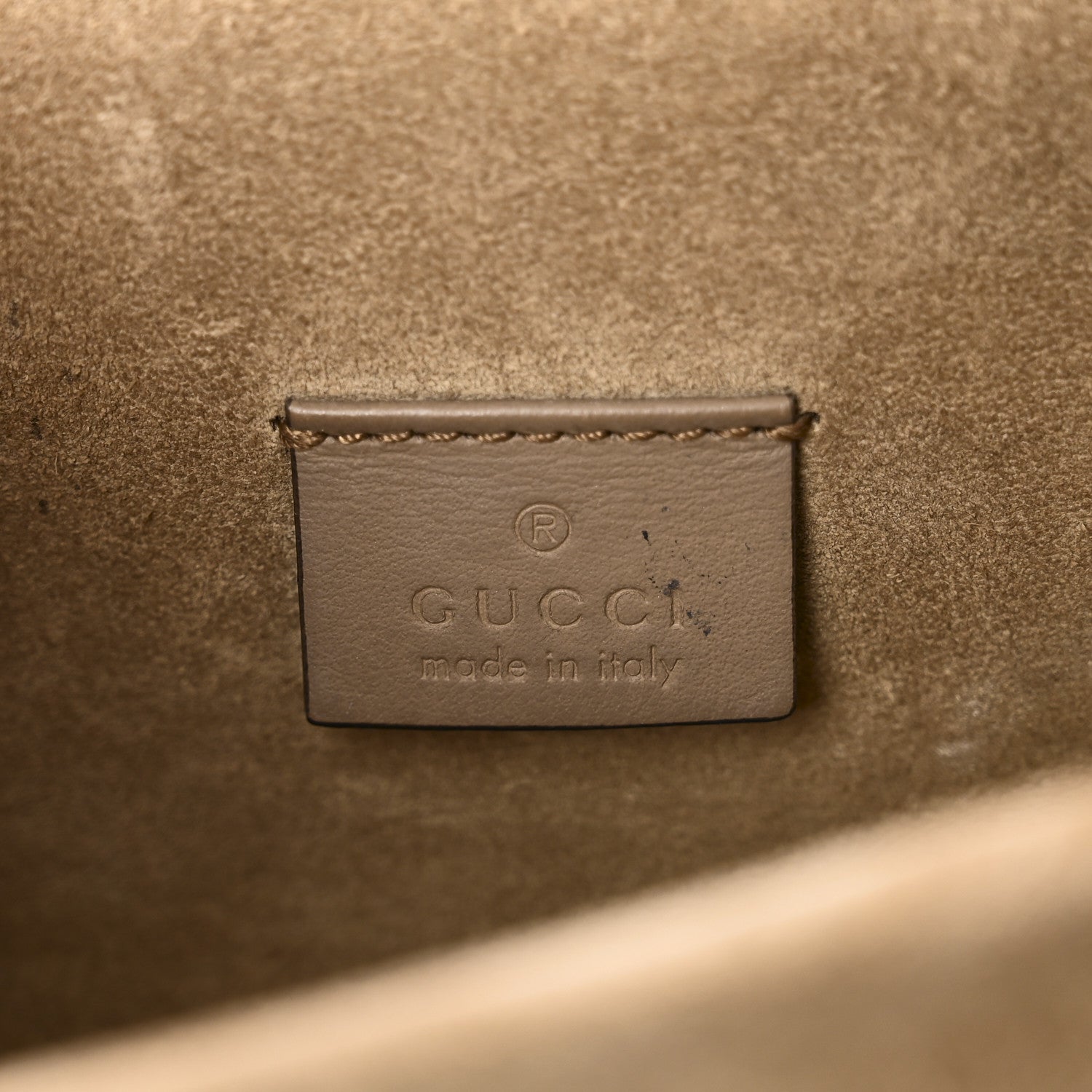 Gucci GG Supreme Monogram Mini Dionysus Shoulder Bag Taupe 6 of 10