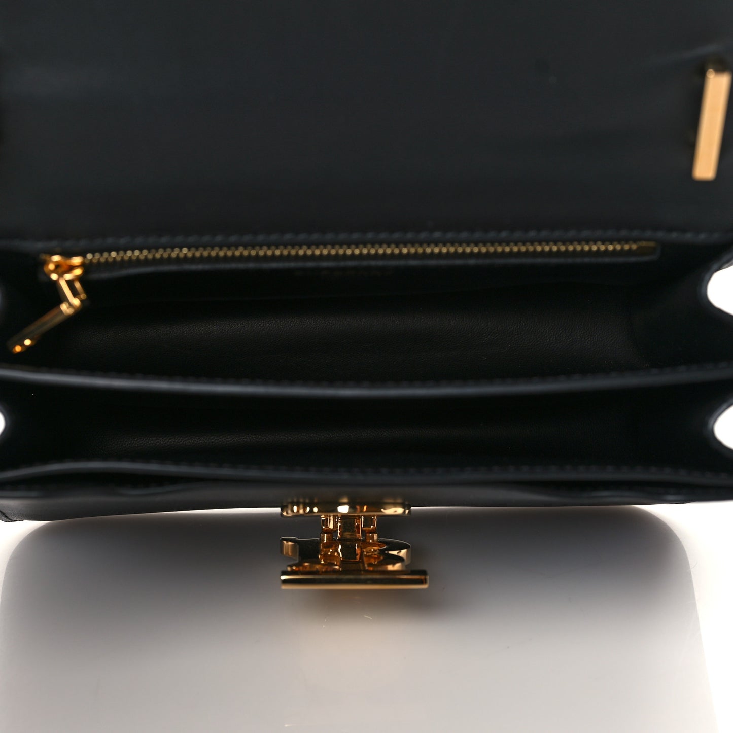 Calfskin Small TB Bag Black