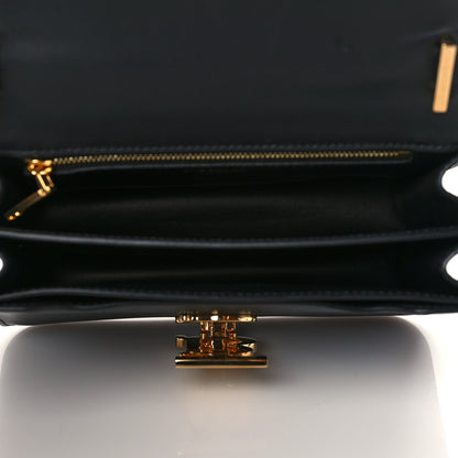 Burberry Calfskin Small TB Bag Black 5 of 9