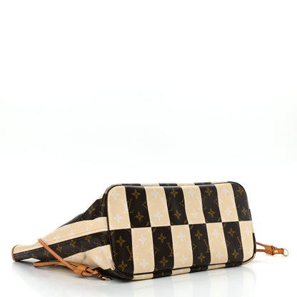 Louis Vuitton Monogram Rayures Neverfull MM 4 of 19