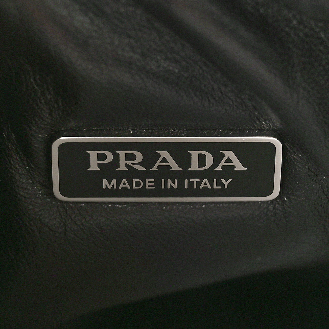 Prada Nappa Soft Padded Small Double Handled Shoulder Bag Black 6 of 8