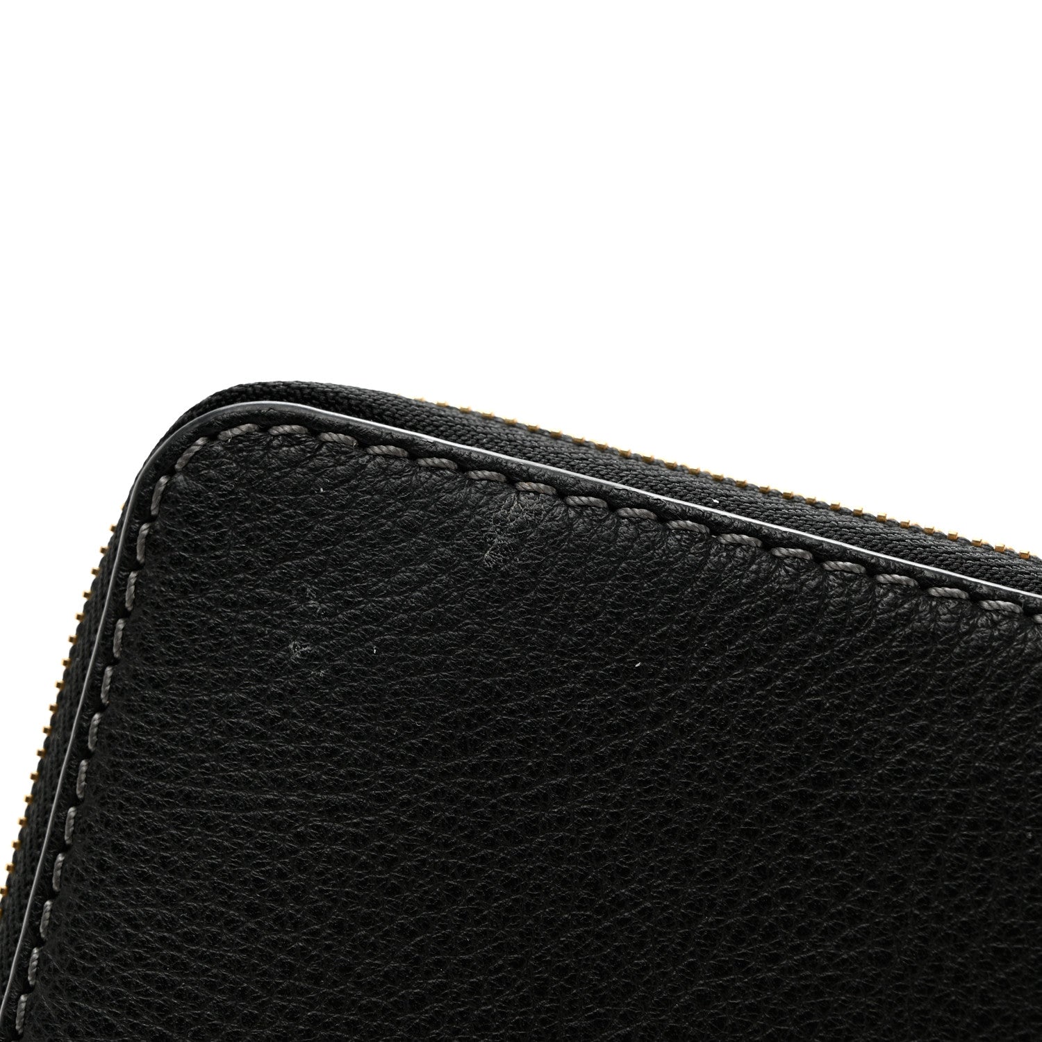 Chloe Grained Calfskin Marcie Long Zip Around Wallet Black 8 of 8