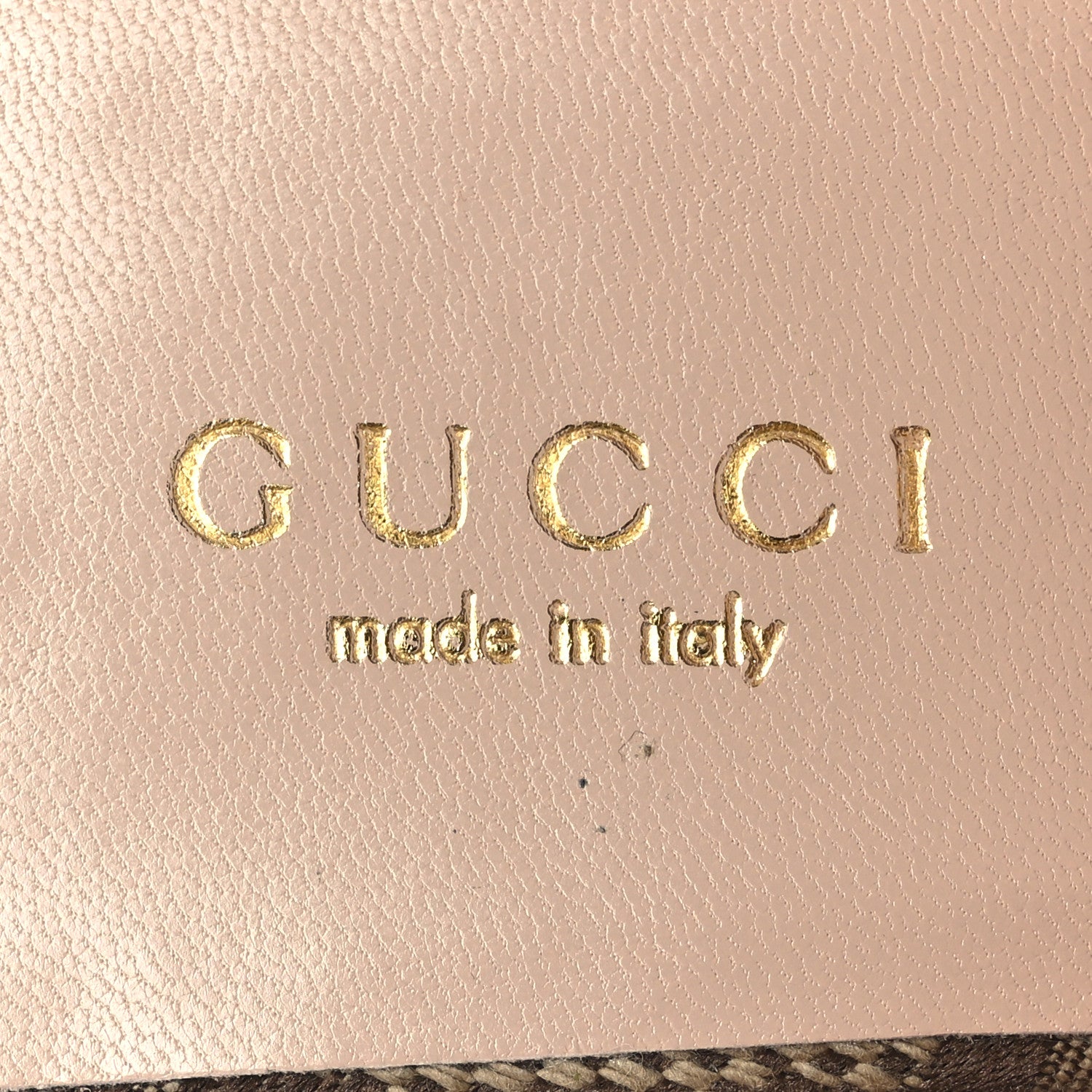 Gucci Monogram Jumbo GG Malaga Kid Womens Princetown Slippers 35 Camel Ebony New Acero Beige 9 of 11