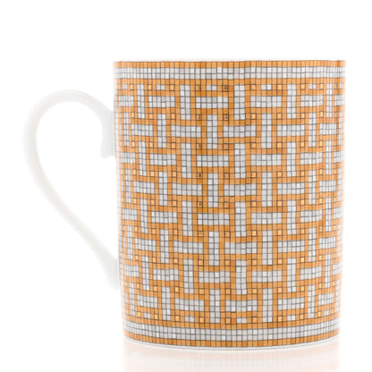 Hermes Porcelain Mosaique au 24 Mug Gold 3 of 8