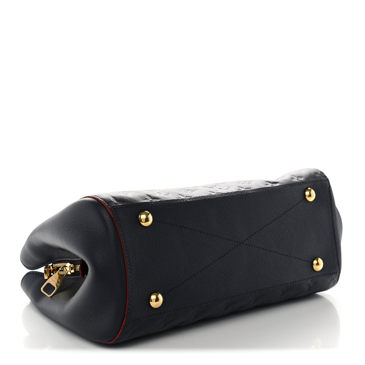 Louis Vuitton Empreinte Montaigne MM Marine Rouge 4 of 9
