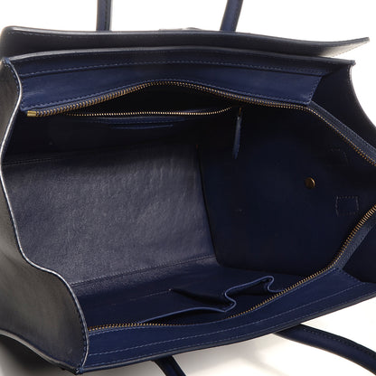 Celine Smooth Calfskin Mini Luggage Ink 5 of 8
