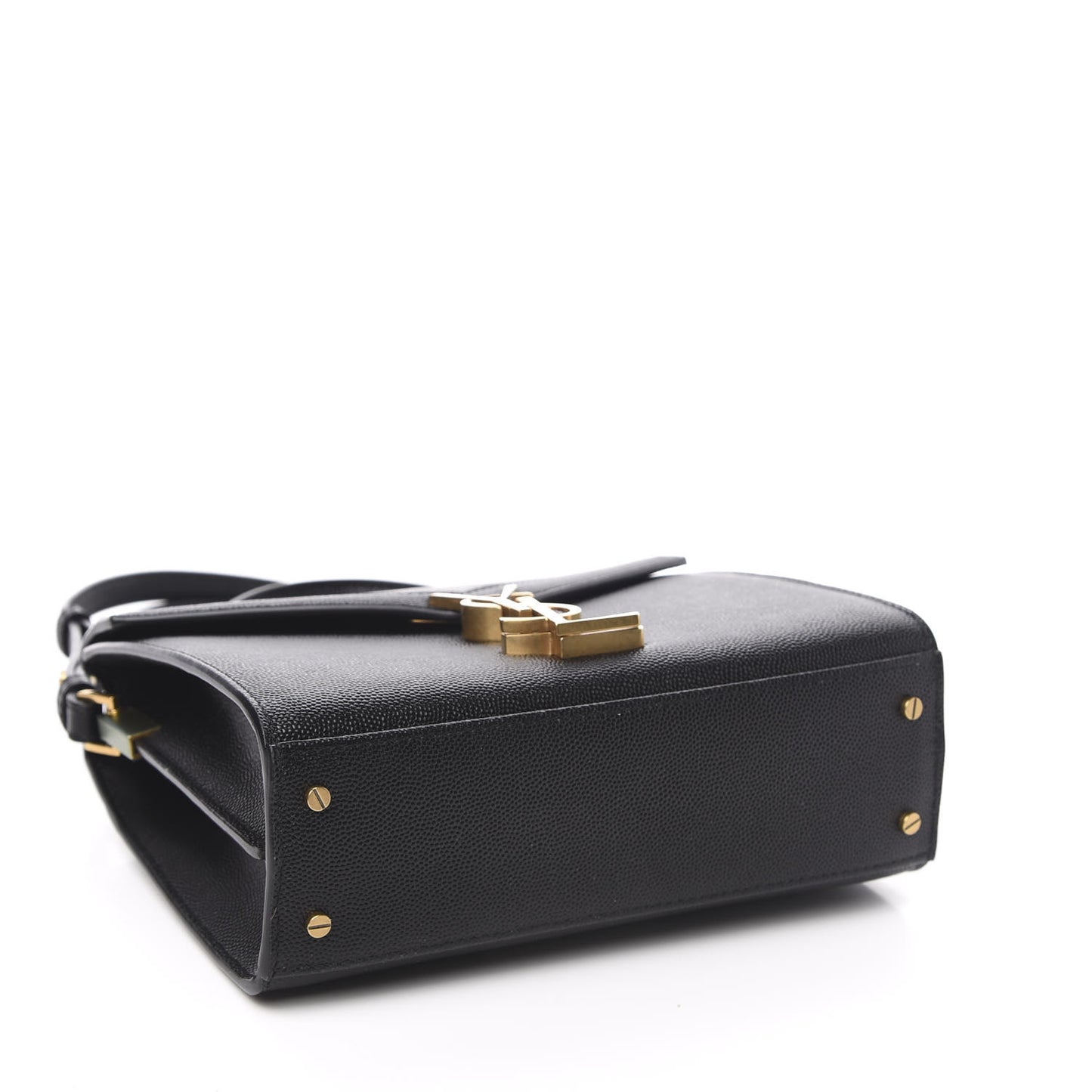 Grain de Poudre Mini Classic Monogram Cassandra Top Handle Black Rouge Legion
