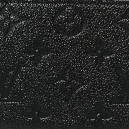 Louis Vuitton Empreinte Clemence Wallet Black 7 of 8