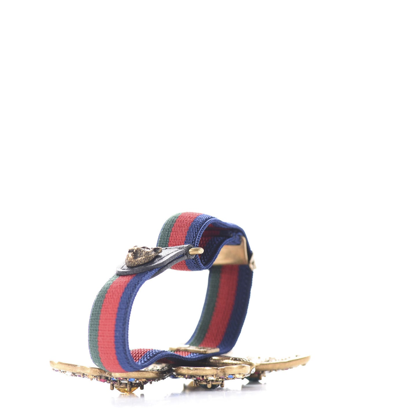 Web Crystal Butterfly Bracelet Multicolor
