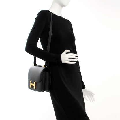 Hermes Epsom Constance 24 Black 2 of 21