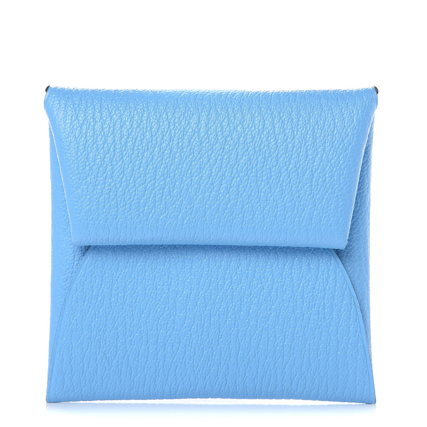 Hermes Chevre Mysore Bastia Coin Purse Celeste 1 of 7