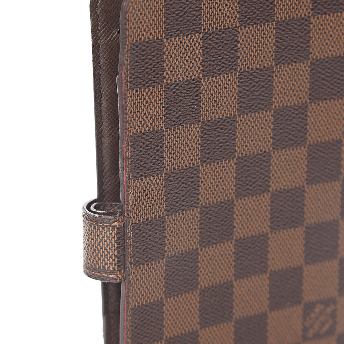 Damier Ebene Medium Ring Agenda Cover