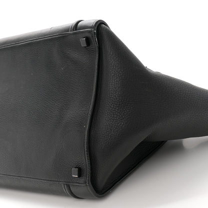 Celine Supple Calfskin Medium Phantom Luggage Black 12 of 22