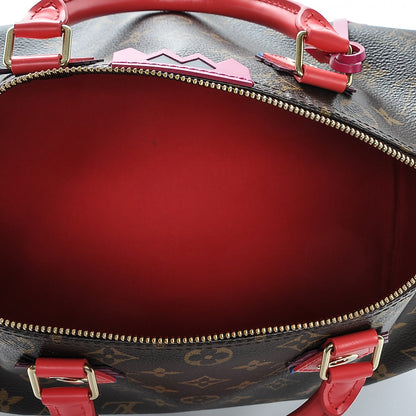 Louis Vuitton Monogram Totem Speedy 30 Flamingo 5 of 6