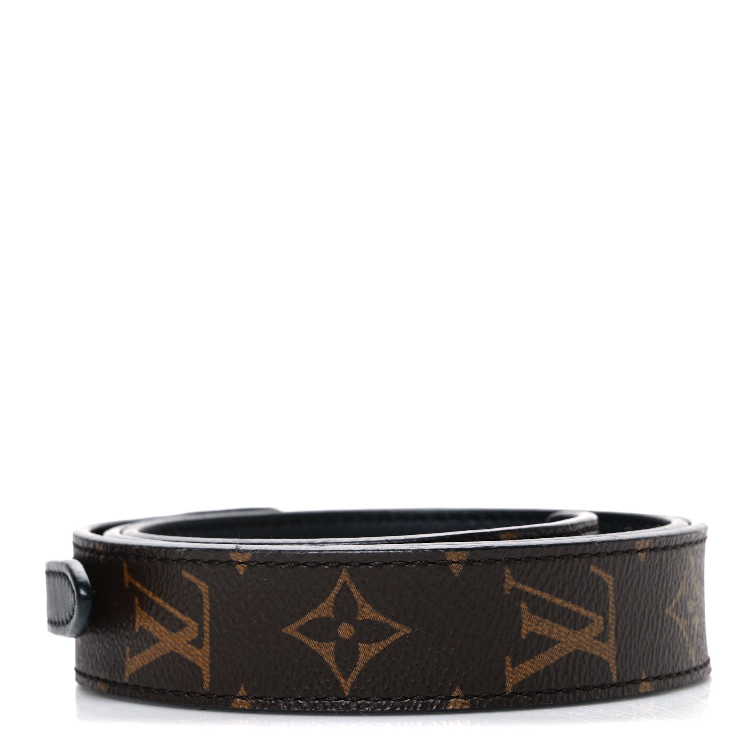Louis Vuitton Monogram Bandouliere Shoulder Strap Black 2 of 5