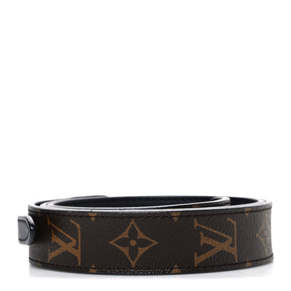 Louis Vuitton Monogram Bandouliere Shoulder Strap Black 2 of 5
