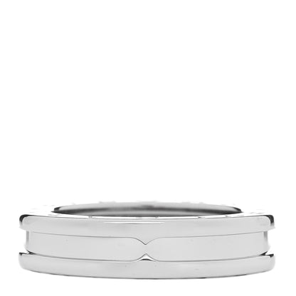 Bulgari 18K White Gold B.Zero1 One-Band Ring 52 6 3 of 4