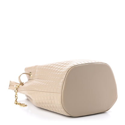Celine Calfskin Quilted Small C Backpack Nude 3 of 9