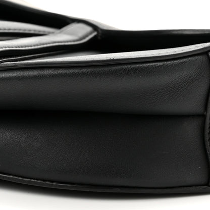 Christian Dior Ultra Matte Calfskin Saddle Bag Black 9 of 11