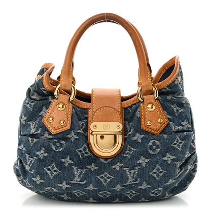 Louis Vuitton Monogram Denim Pleaty Blue 1 of 13