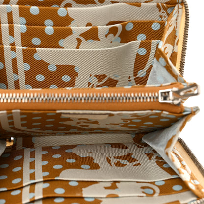 Hermes Epsom Silk'In Compact Wallet Nata 5 of 7