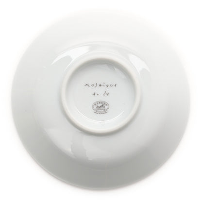 Hermes Porcelain Mosaique au 24 Soy Dish 3 of 6