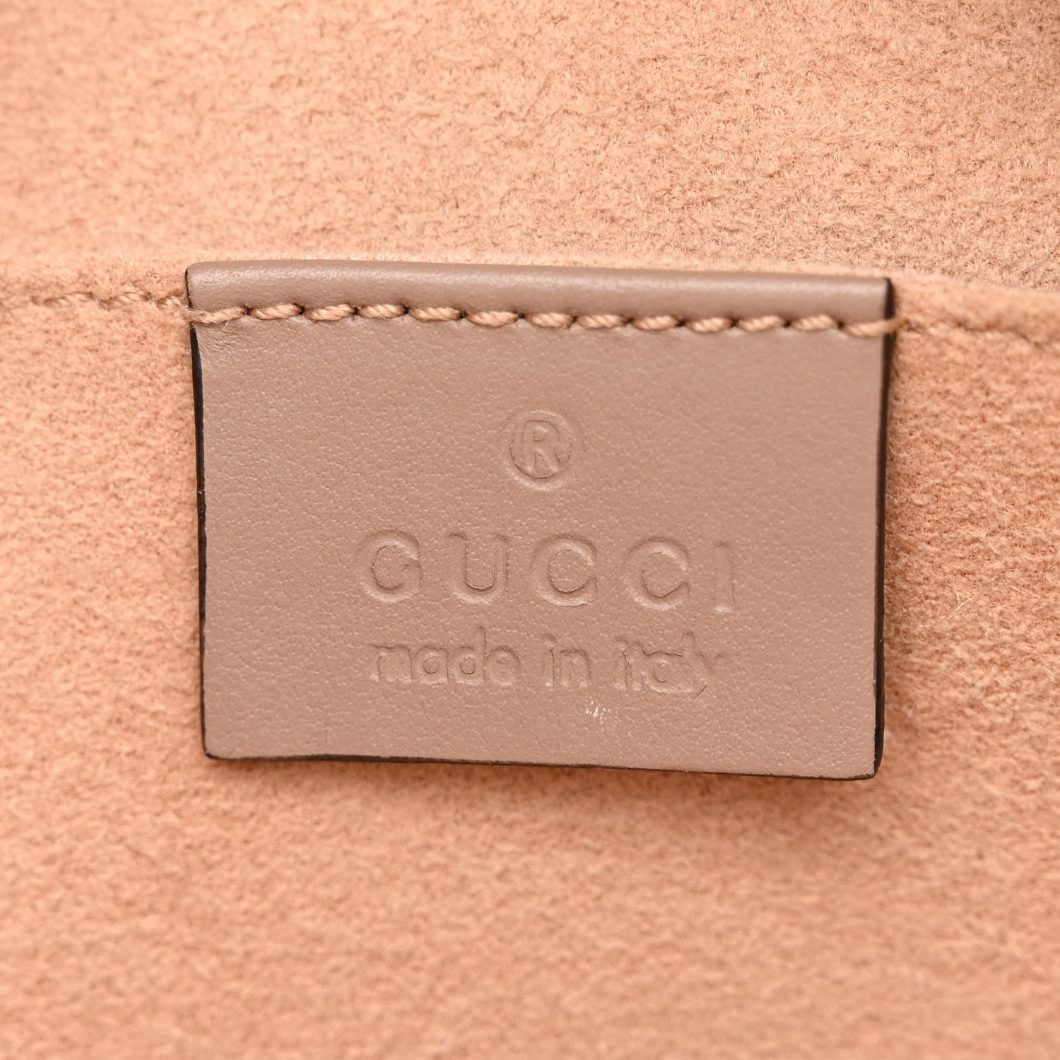 Gucci Calfskin Matelasse Small GG Marmont Chain Shoulder Bag Porcelain Rose 6 of 11