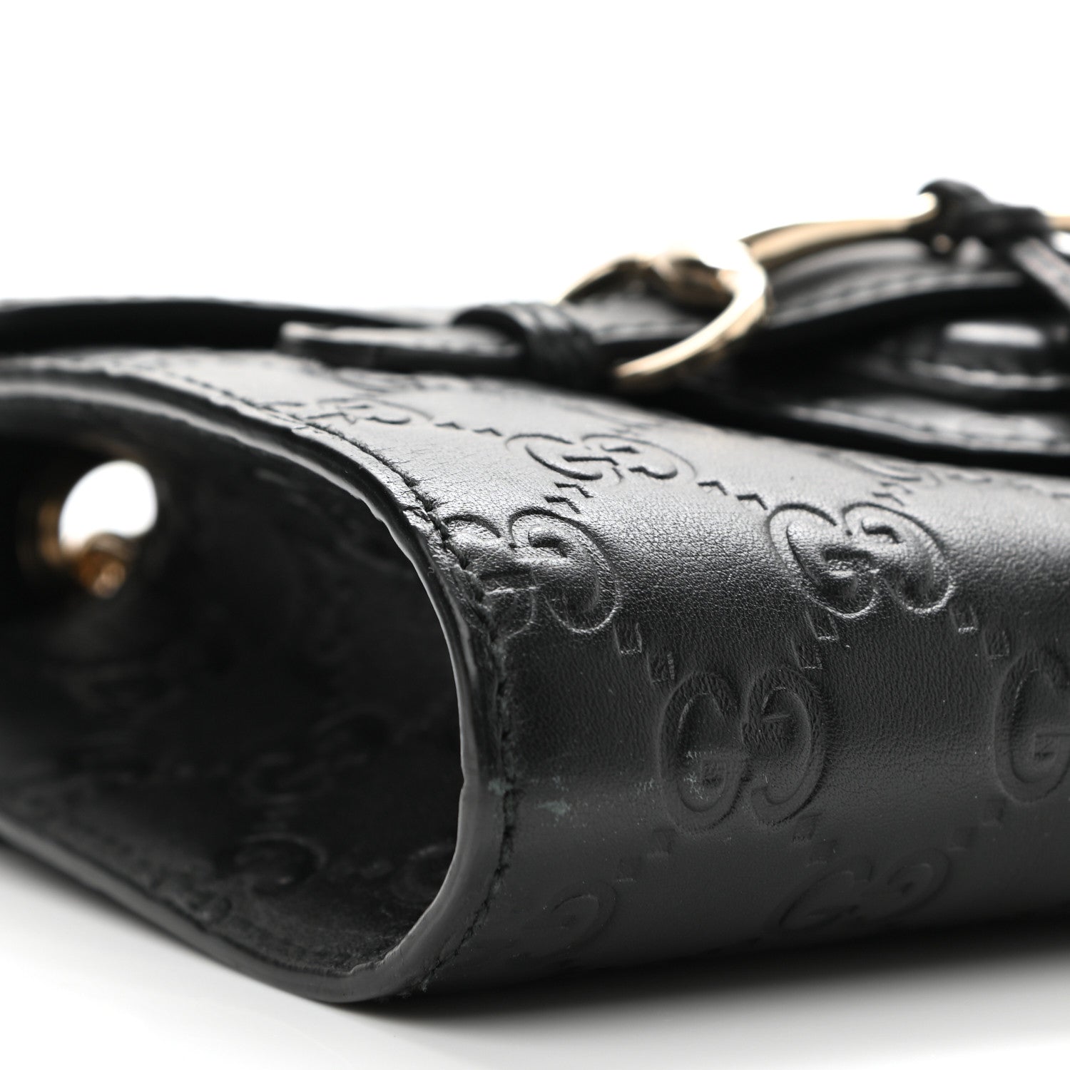 Gucci Microguccissima Mini Emily Shoulder Bag Black 10 of 13