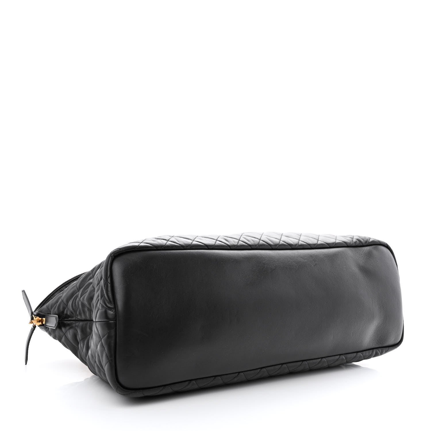 Saint Laurent Calfskin Quilted ES Giant Travel Bag Black 4 of 10